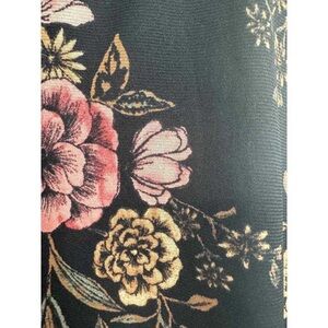 Style & Co. Black Floral Top